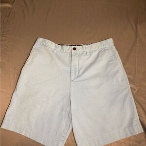 Ted Baker Sky Blue Flat Front Shorts